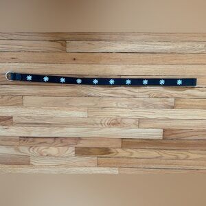 Target Wild Fable Daisy Embroidered Belt Size Small